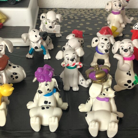 Disney 101 Dalmatians Dog Toy Figures McDonalds Mixed Lot of 76 Vintage 1990s - Picture 6 of 11